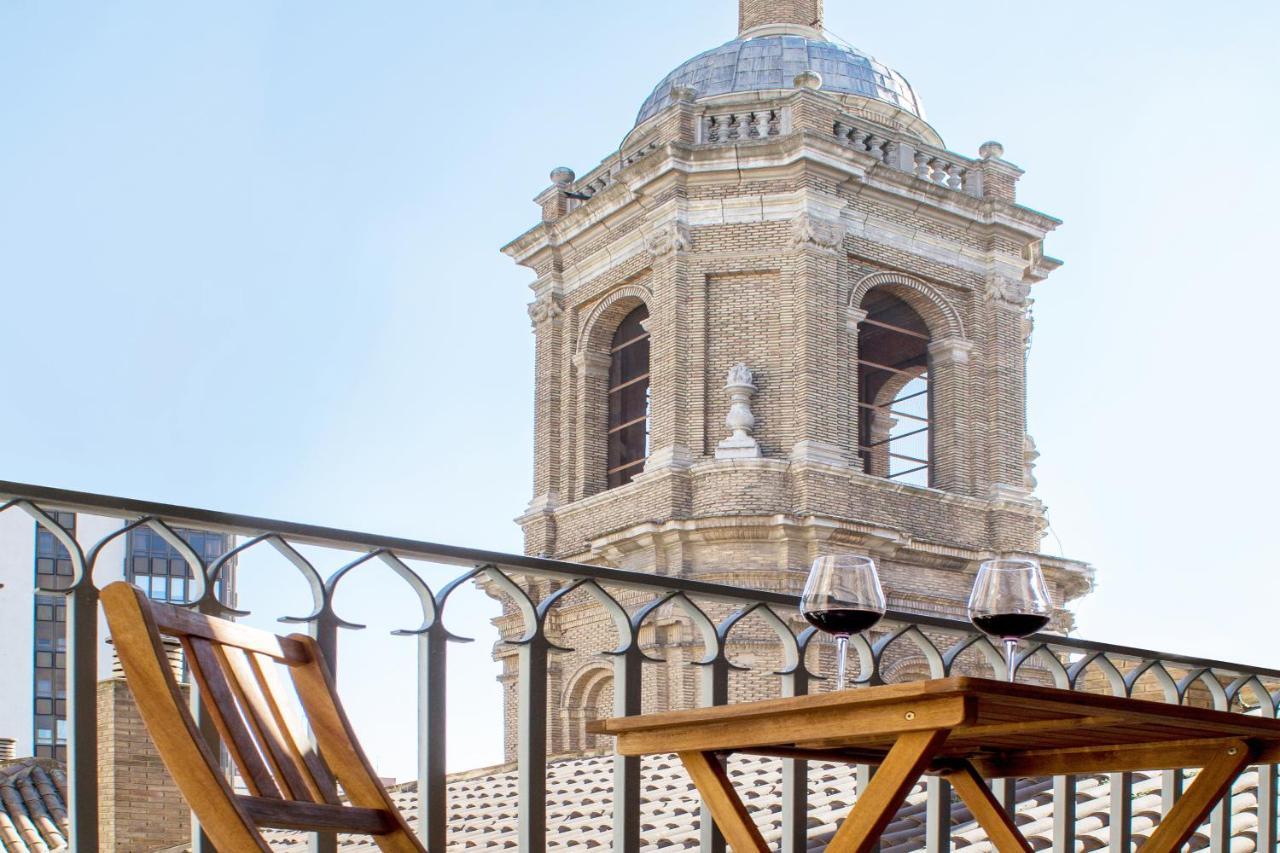 Apartamento Con Vistas En Centro Historico Zaragoza Exterior foto